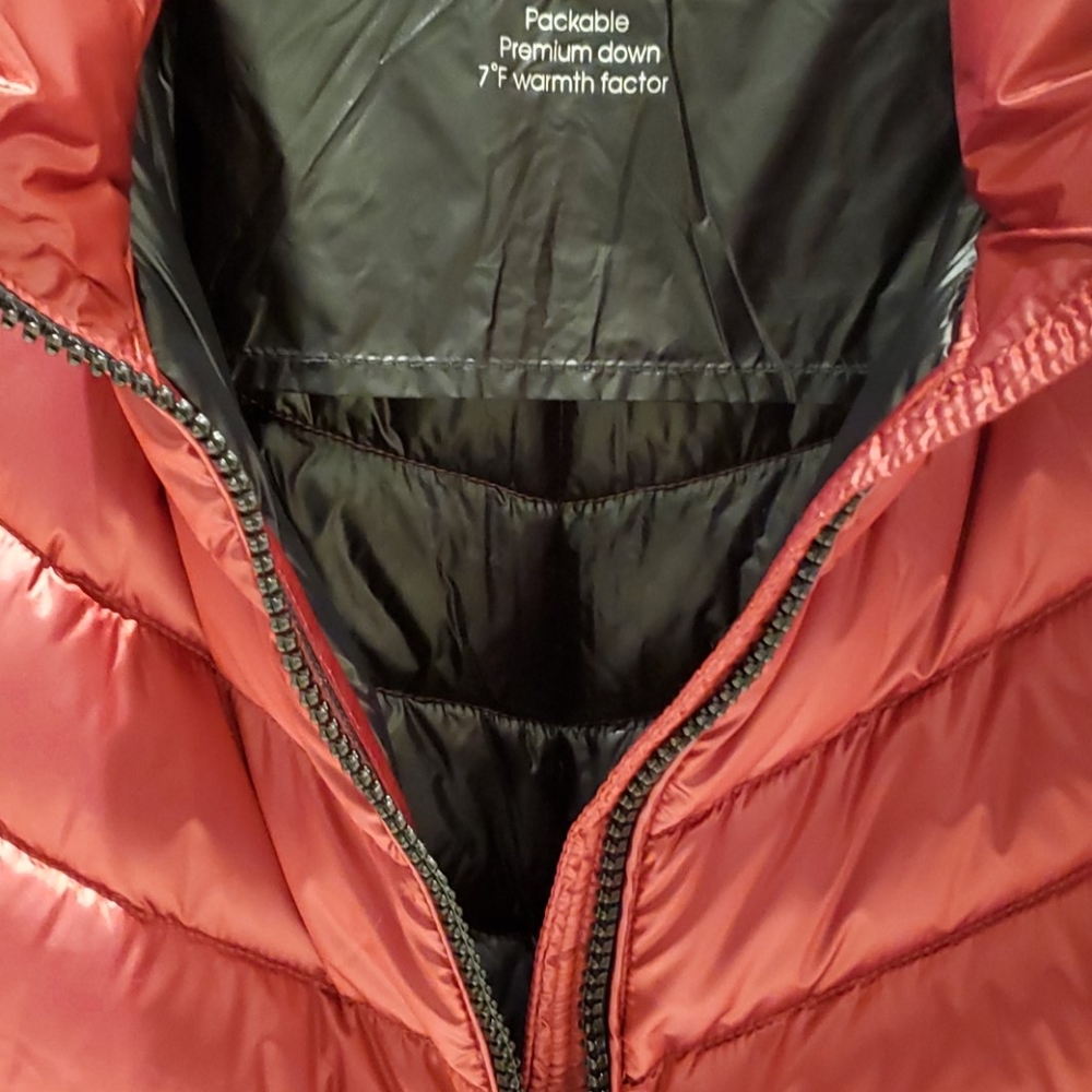 Calvin Klein Plus Size NWT Packable Down Jacket 1X - Picture 5 of 8